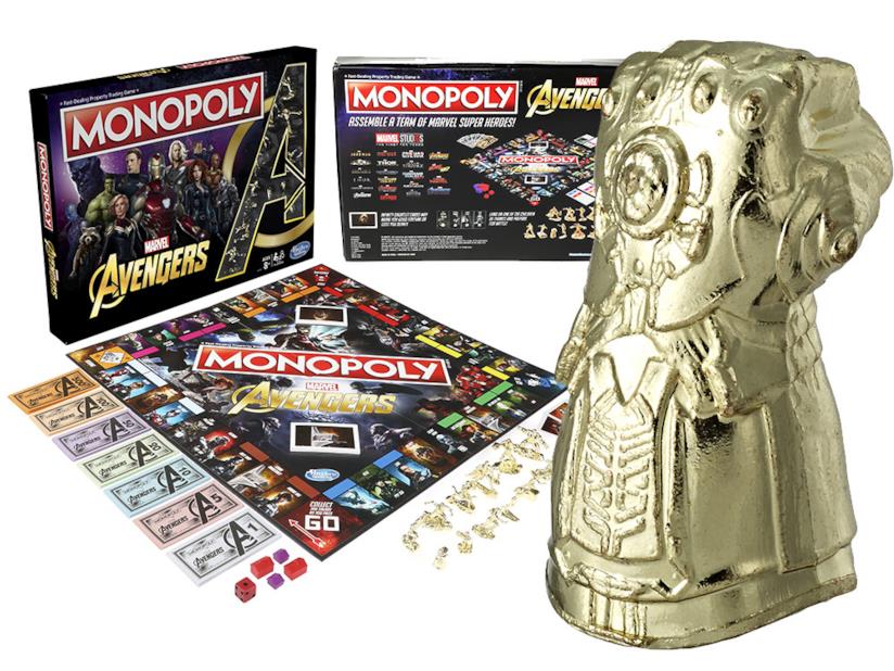 Il Monopoly in versione Avengers: Endgame Il prossimo film della Marvel Avengers: Endgame ha ispirato una nuova versione del Monopoly