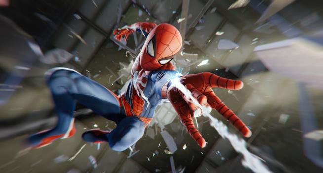 Il Funko Pop! di Marvel's Spider-Man nasconde uno spoiler sul videogioco Spider-Man in uno scatto del videogame per PS4
