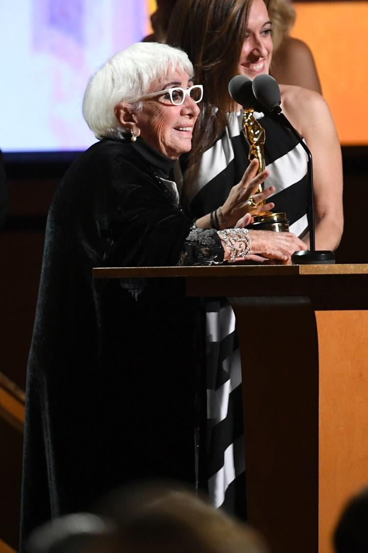 Lina Wertmüller Lina Wertmüller con l'Oscar alla carriera