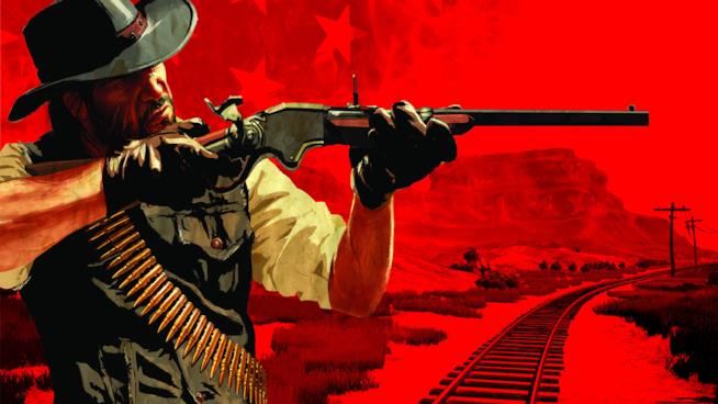 È questa la mappa di Red Dead Redemption 2? John Marston impugna il suo fucile in Red Dead Redemption