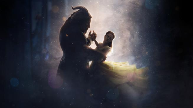 Poster ufficiale de La Bella e La Bestia Primo poster dal live-action de La Bella e La Bestia