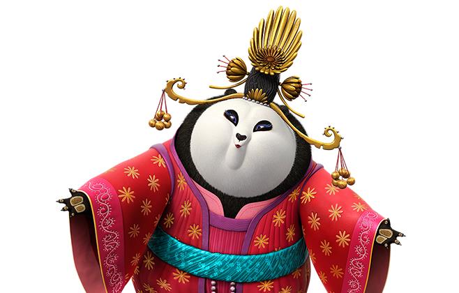 Kung Fu Panda 3, Mei Mei è un panda femmina che prende una cotta per Po Mei Mei