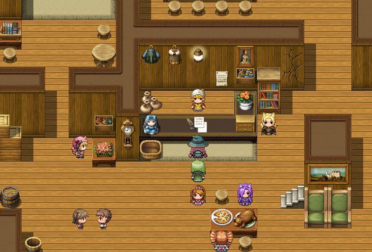 RPG Maker MV arriva nel 2019 su PS4 e Nintendo Switch, niente più Xbox One Una mappa di gioco realizzata con RPG Maker MV