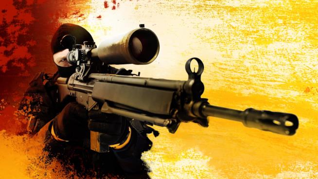 Counter-Strike: GO come Fortnite, arriva la modalità gratuita Battle Royale Un cecchino di Counter-Strike: Global Offensive