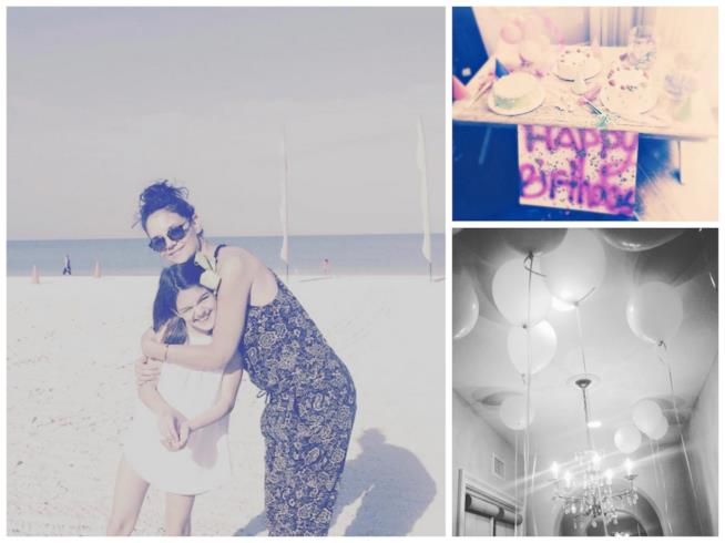 Katie Holmes festeggia su Instagram il compleanno di Suri Alcuni scatti condivisi su Instagram da Katie Holmes