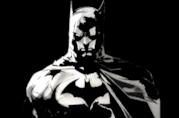 Batman è stato già disegnato in bianco e nero. Adesso potrebbe proprio diventare di colore Mezzobusto disegnato di Batman in bianco e nero