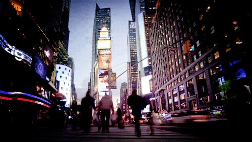 I film e le serie ambientati a New York prima dell'11 settembre Una gif sulla città di New York
