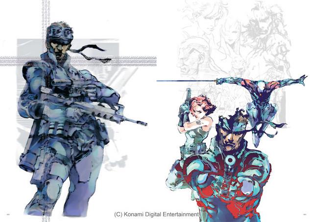 Metal Gear Solid, ecco il gioco da tavolo dell'avventura di Solid Snake Un artwork di Metal Gear Solid a firma Yoji Shinkawa
