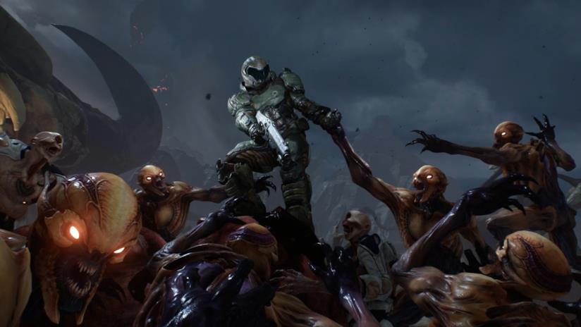 Ecco il trailer di lancio di Doom L'eroe di Doom combatte con i demoni nel reboot