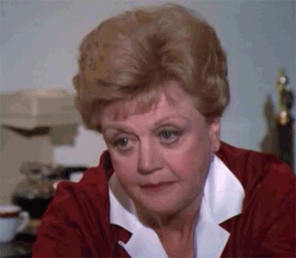 Jessica Fletcher sta annuendo Jessica Fletcher sta annuendo con gli occhi