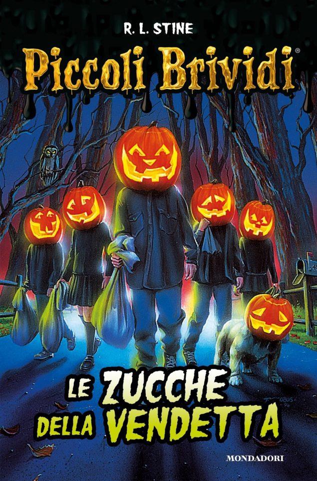 Piccoli Brividi Cinque ragazzi con delle zucche in testa
