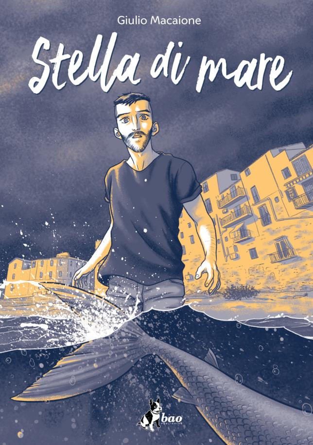 La copertina del graphic novel Stella di mare la cover del fumetto di Giulio Macaione
