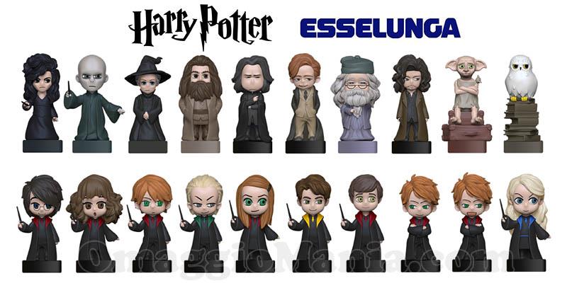 La collezione di figurine 3D all'insegna di Harry Potter