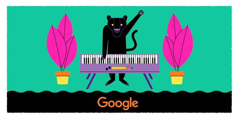 Google Doodle di Halloween 2019 Google Doodle di Halloween 2019 - il giaguaro