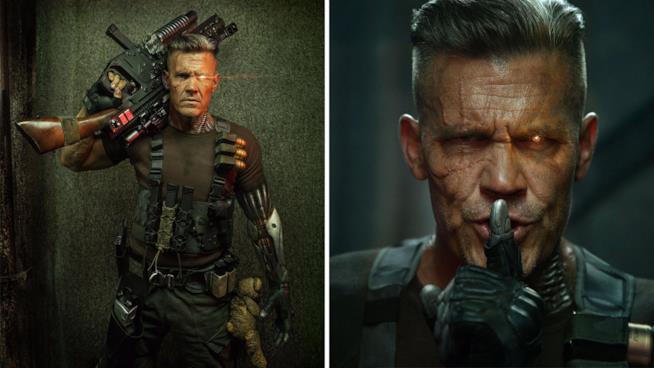 Josh Brolin nei panni di Cable nelle prime foto ufficiali di Deadpool 2 Josh Brolin nelle prime foto ufficiali di Deadpool 2