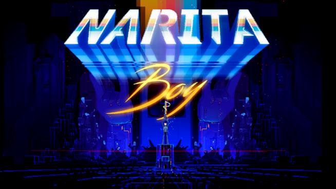 Narita Boy, la pixel art esplode nel primo video di gameplay Il logo ufficiale di Narita Boy