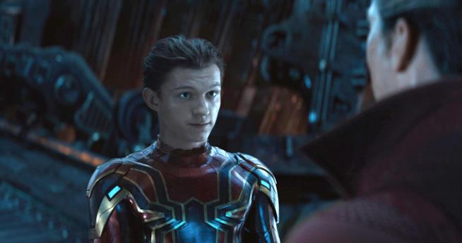 E se nessuno fosse davvero morto in Avengers: Infinity War? Tom holland nei panni di Spider-Man in Avengers: Infinity War