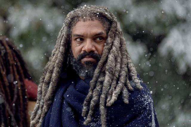 Khary Payton nei panni di Ezekiel, nel nono finale di stagione di The Walking Dead Khary Payton nei panni di Ezekiel in The Walking Dead