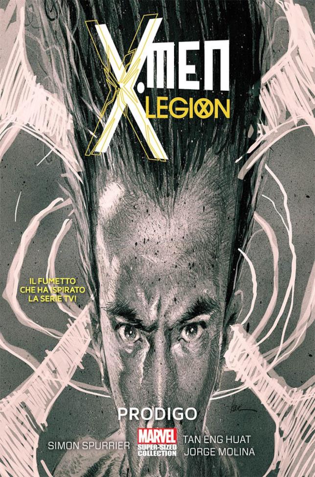 La copertina del primo volume di X-Men: Legion David Heller sulla copertina del primo volume di X-Men: Legion
