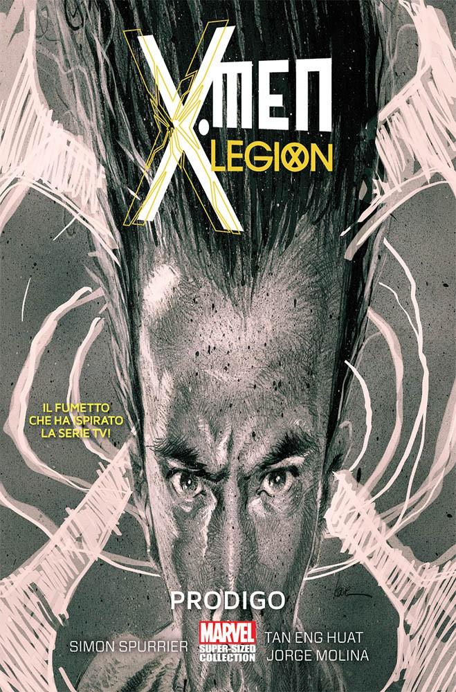 La copertina del primo volume di X-Men: Legion David Heller sulla copertina del primo volume di X-Men: Legion