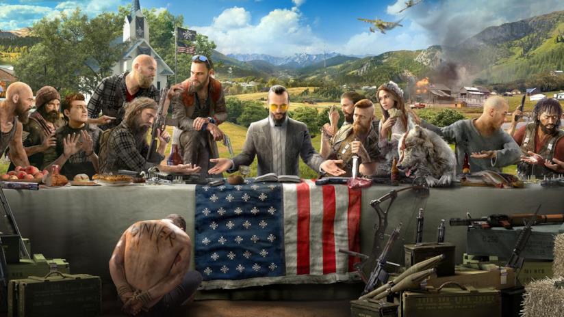 La demo di Far Cry 5 si mostra in video dal PAX West di Seattle L'ultima cena secondo Far Cry 5