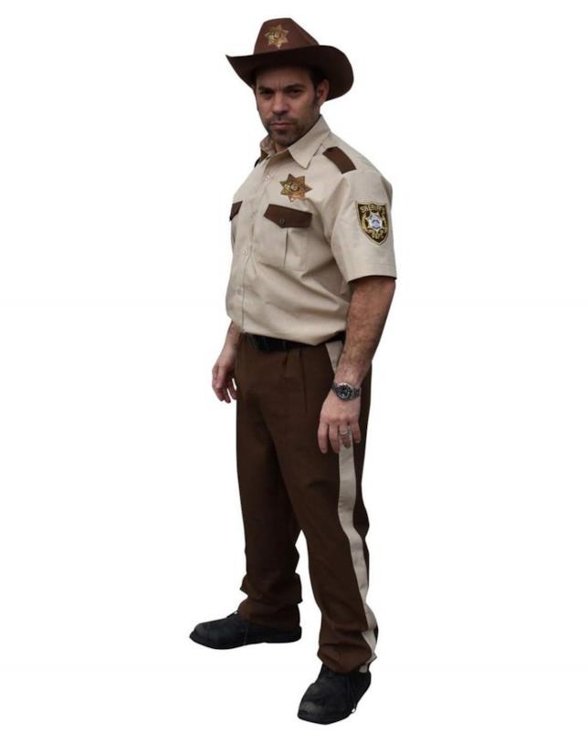 Il costume di Rick Grimes Il costume per diventare Rick Grimes