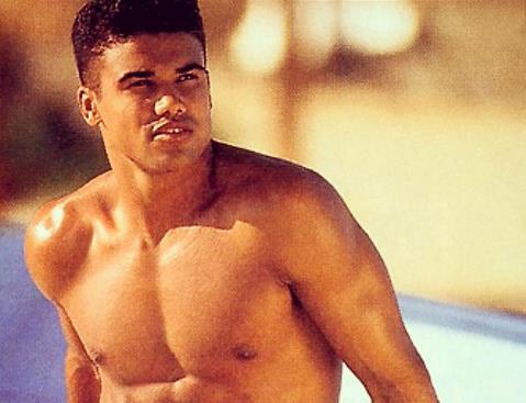 Shemar Moore a 20 anni L'attore Shemar Moore a 20 anni