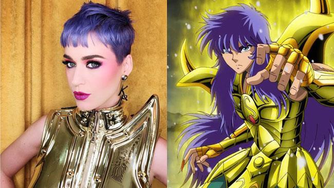 Katy Perry Scorpio Milo Katy Perry in armatura e Scorpio Milo in Soul of Gold