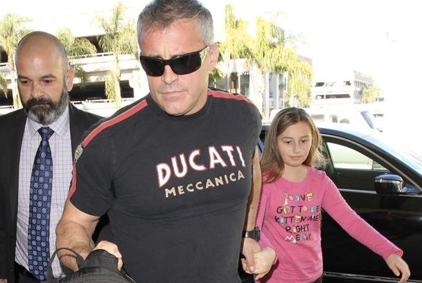 La figlia di Matt LeBlanc non è interessata a Friends La figlia di Matt LeBlanc con il padre