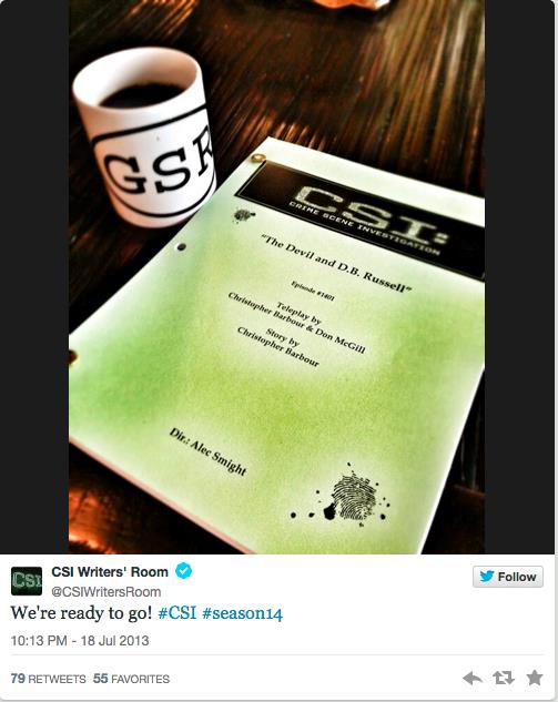 Dietro le quinte di CSI 14. - 1