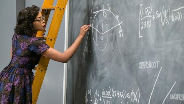 Una scena tratta dal film Il diritto di contare Taraji P. Henson in una scena tratta dal film Il diritto di contare