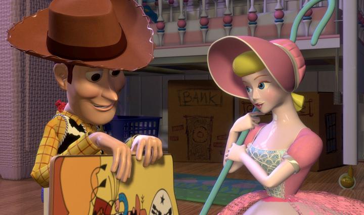 Woody e Bo in Toy Story Woody si metterà alla ricerca della pastorella Bo in Toy Story 4