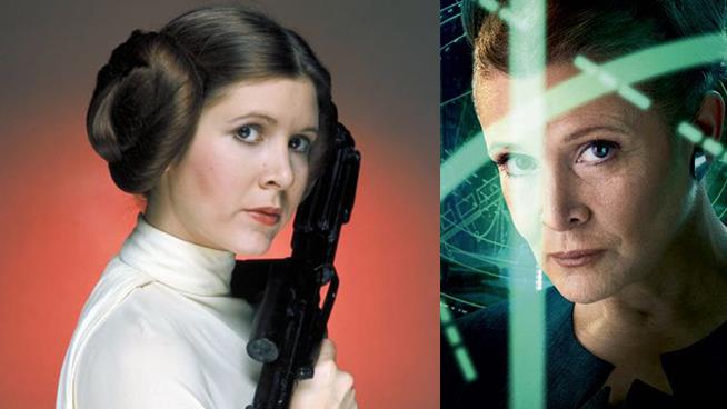 Carrie Fisher è morta: aveva 60 anni Carrie Fisher in Star Wars 3 e 7