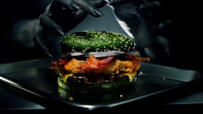 Nightmae King è il primo panino che vi farà venire gli incubi Il Nightmare King di Burger King