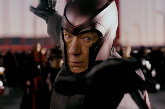 Ian McKellen nei panni di Magneto Ian McKellen è Magneto