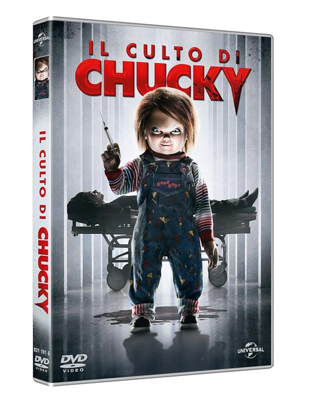 L'edizione Home Video italiana de Il culto di Chucky Il culto di Chucky è distribuito in Home Video da Universal