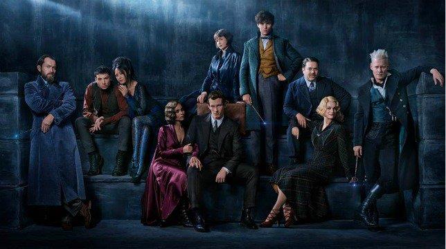 I personaggi de I Crimini di Grindelwald Locandina de Animali Fantastici: I Crimini di Grindelwald