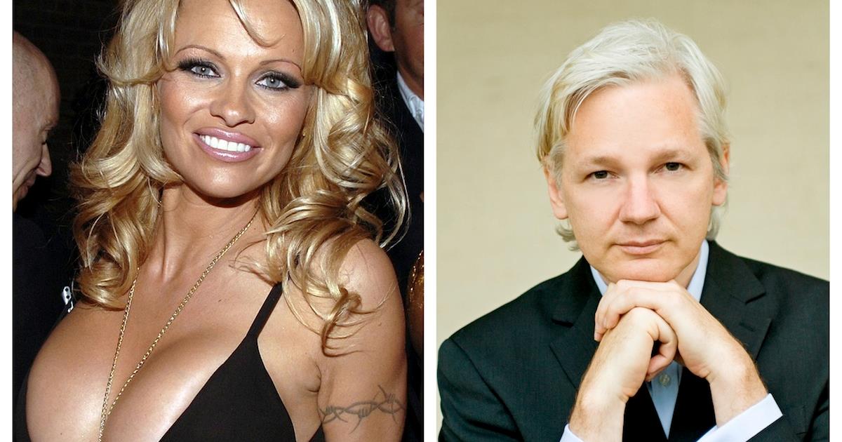 Pamela Anderson è innamorata di Julian Assange?