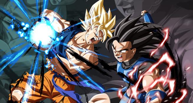 Dragon Ball Legends, Bandai Namco apre le pre-registrazioni su Google Play e App Store Goku vs. Vegeta in Dragon Ball Legends