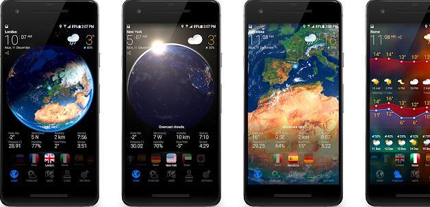 3D Earth Pro, la Terra in 3D renderizzata in tempo reale Screen di 3D Earth Pro