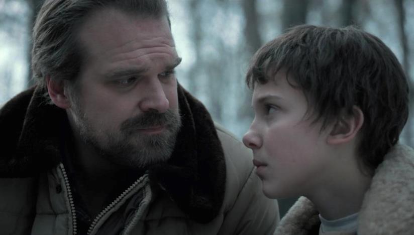 La relazione profonda tra Undici e Hopper in Stranger Things 3 Hopper e Undici