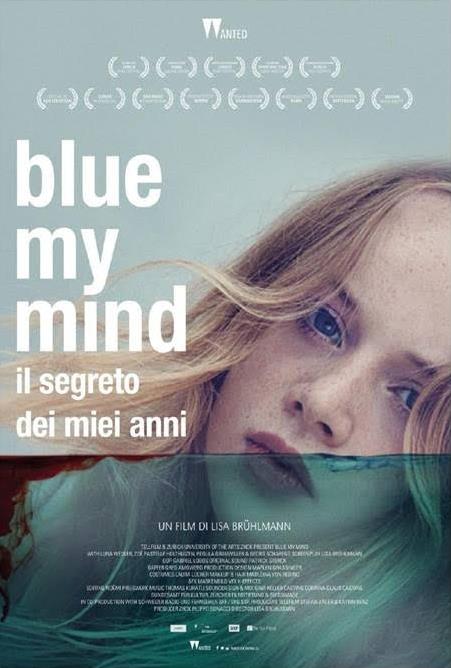 Il poster di Blue my mind - Il segreto dei miei anni La locandina ufficiale di Blue my mind - Il segreto dei miei anni