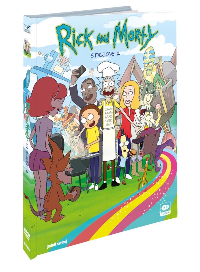 La seconda stagione di Rick and Morty La versione DVD e Blue - Ray di Rick and Morty