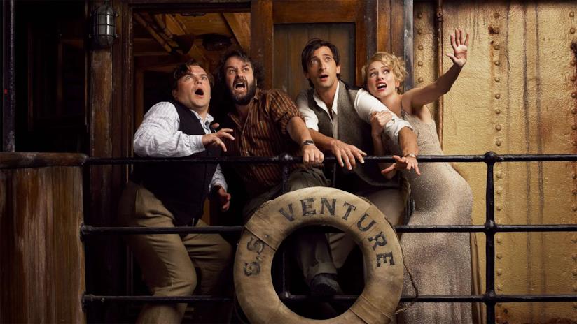 King Kong, le curiosità sul remake di Peter Jackson Peter Jackson posa assieme al cast di king Kong