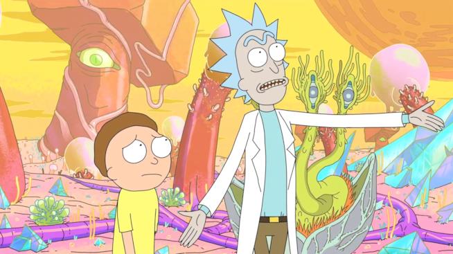 Ricky e Morty a settembre in Home Video I protagonisti della serie in una scena della prima stagione