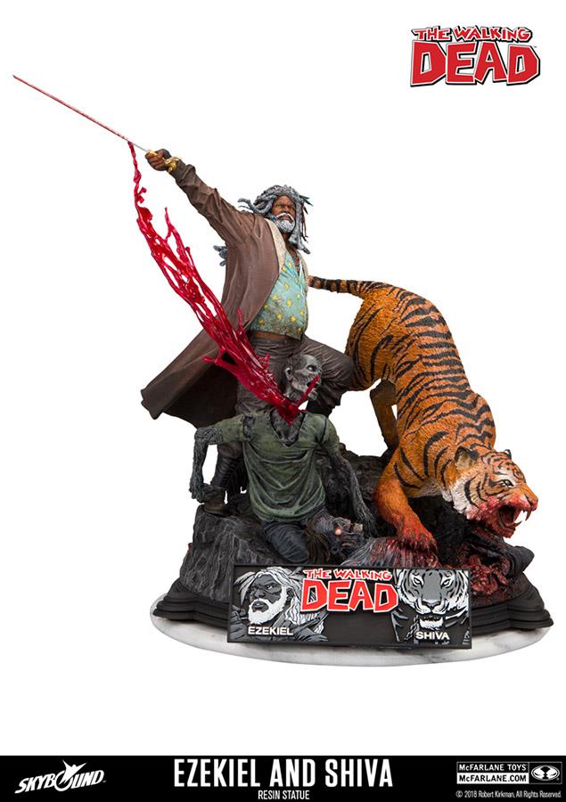 McFarlane Toys Ezekiel e Shiva The Walking Dead McFarlane Toys