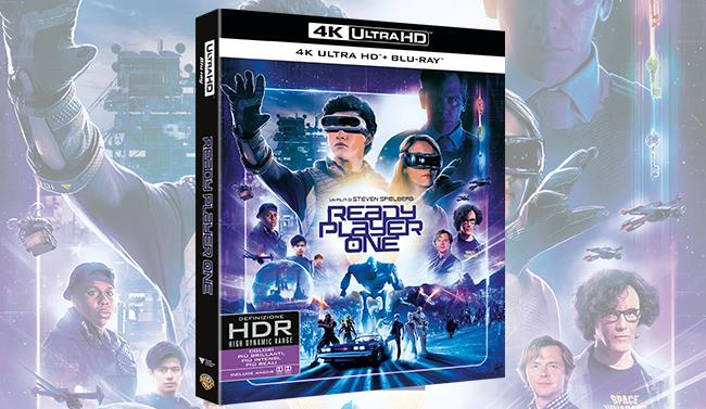 Ready Player One la recensione del Blu-ray 4k Cover di Ready Player One in 4K HDR Blu-ray