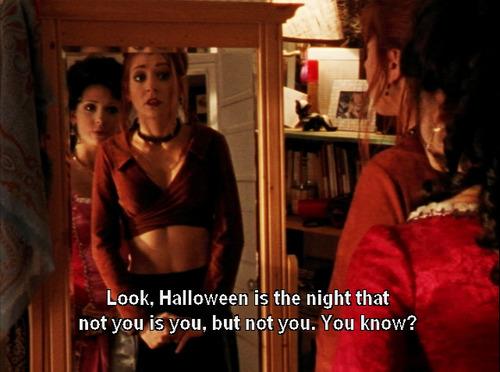Willow si prepara per Halloween Halloween in Buffy L'ammazzavampiri