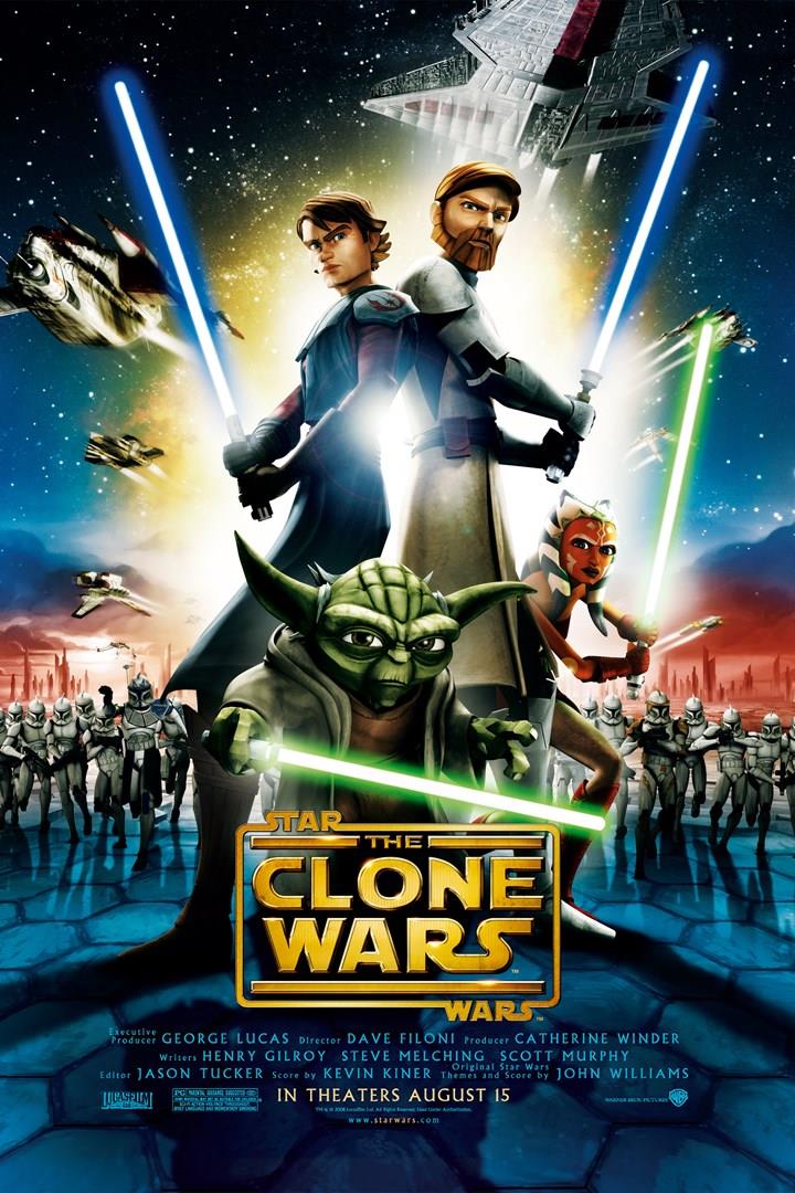 Star Wars The Clone Wars Poster di The Clone Wars
