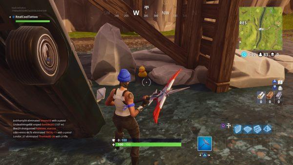 La guida di Fortnite per le 10 paperelle di gomma L'ubicazione della nona paperella